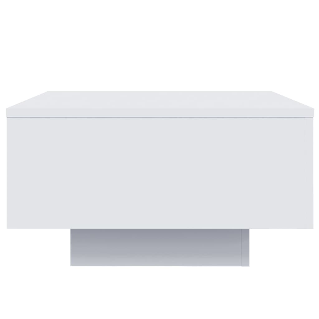 Τραπεζάκι Σαλονιού Λευκό 55 x 55 x 31 εκ. Επεξεργασμένο Ξύλο - Pakobazaar