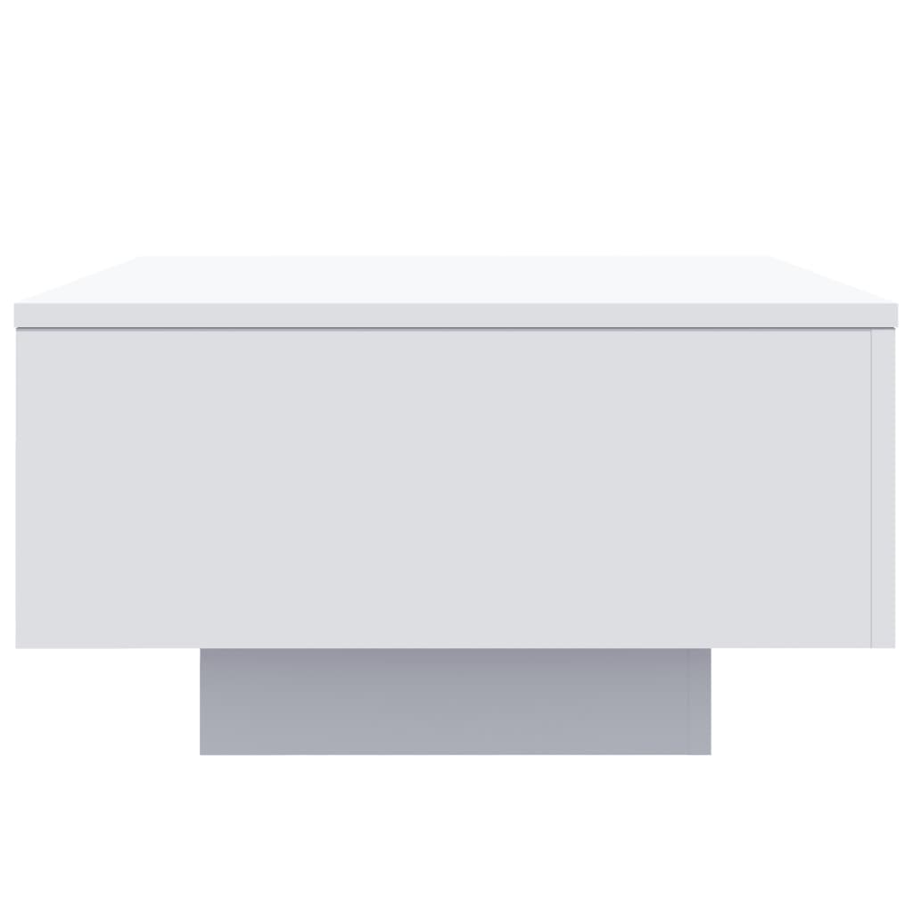 Τραπεζάκι Σαλονιού Λευκό 55 x 55 x 31 εκ. Επεξεργασμένο Ξύλο - Pakobazaar