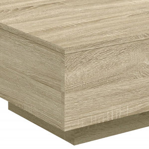 Τραπεζάκι Σαλονιού Sonoma Δρυς 55x55x31 εκ. Επεξεργασμένο Ξύλο - Pakobazaar