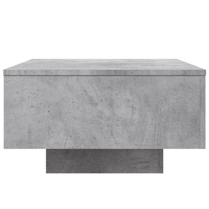 Τραπεζάκι Σαλονιού Γκρι Σκυροδ. 55 x 55 x 31 εκ. Επεξεργ. Ξύλο - Pakobazaar