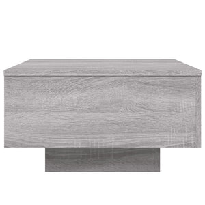 Τραπεζάκι Σαλονιού Γκρι Sonoma 55x55x31 εκ. Επεξεργασμένο Ξύλο - Pakobazaar