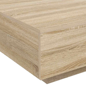 Τραπεζάκι Σαλονιού Sonoma Δρυς 80 x 80 x 31 εκ. από Επεξ. Ξύλο - Pakobazaar