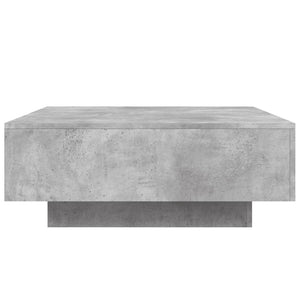 Τραπεζάκι Σαλονιού Γκρι Σκυρ. 80 x 80 x 31 εκ. Επεξ. Ξύλο - Pakobazaar