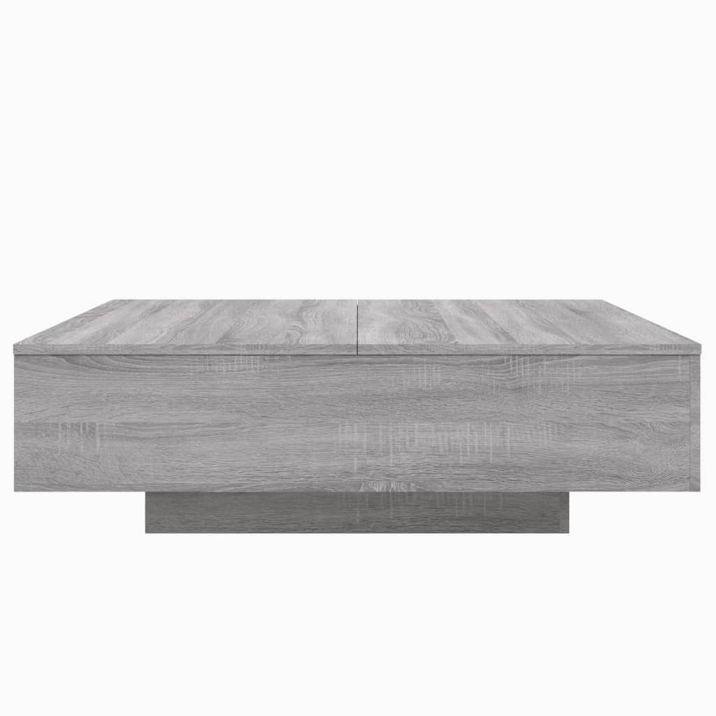 Τραπεζάκι Σαλονιού Γκρι Sonoma 100 x 100 x 31 εκ. Επεξεργ. Ξύλο - Pakobazaar