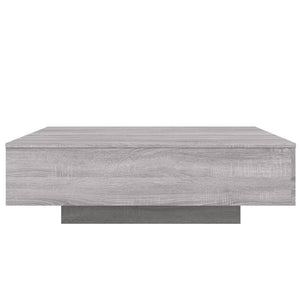 Τραπεζάκι Σαλονιού Γκρι Sonoma 100 x 100 x 31 εκ. Επεξεργ. Ξύλο - Pakobazaar