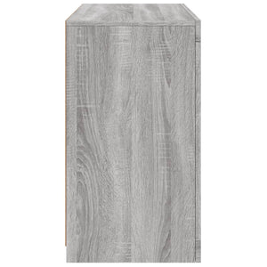 Μπουφές με LED Γκρι Sonoma 60,5 x 37 x 67 εκ. - Pakobazaar