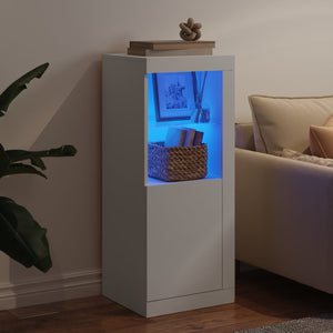Μπουφές με Φώτα LED Λευκός 41 x 37 x 100 εκ. - Pakobazaar