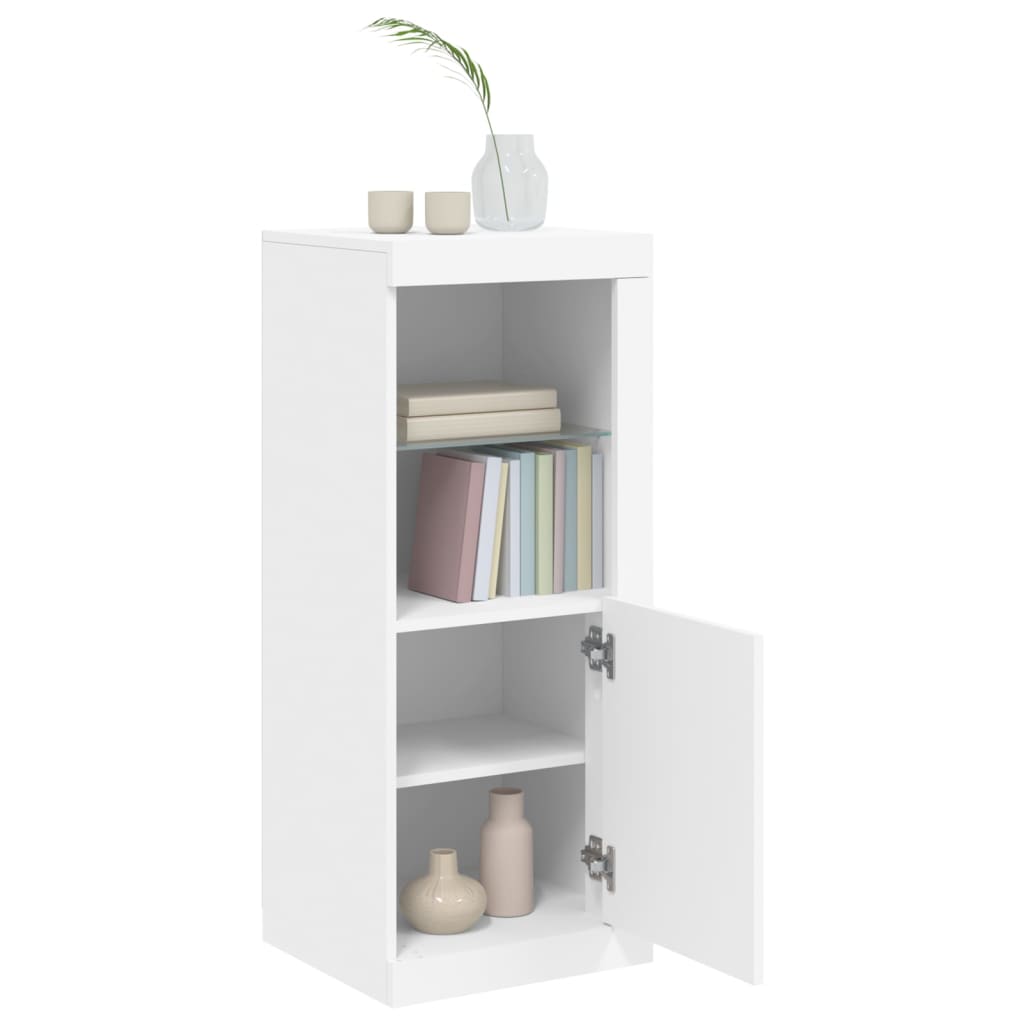 Μπουφές με Φώτα LED Λευκός 41 x 37 x 100 εκ. - Pakobazaar