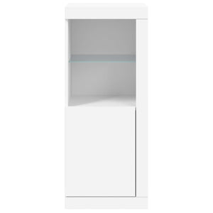 Μπουφές με Φώτα LED Λευκός 41 x 37 x 100 εκ. - Pakobazaar