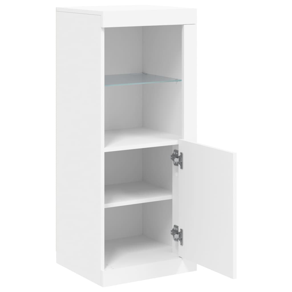 Μπουφές με Φώτα LED Λευκός 41 x 37 x 100 εκ. - Pakobazaar