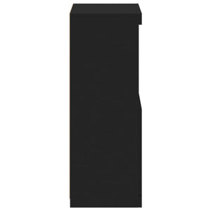 Μπουφές με Φώτα LED Μαύρος 41 x 37 x 100 εκ. - Pakobazaar