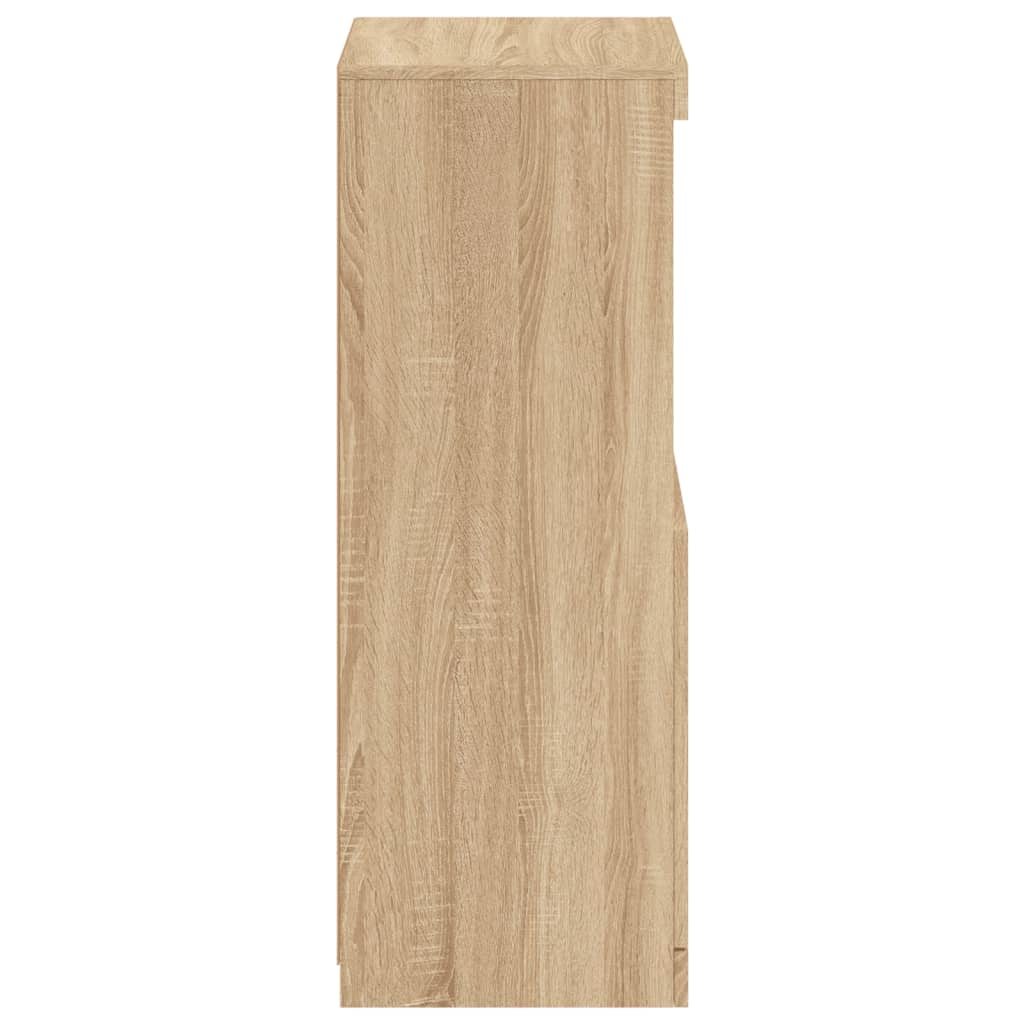 Μπουφές με Φώτα LED Sonoma Δρυς 41 x 37 x 100 εκ. - Pakobazaar