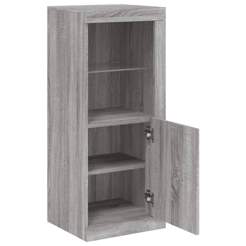 Μπουφές με LED Γκρι Sonoma 41 x 37 x 100 εκ. - Pakobazaar