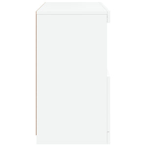 Μπουφές με Φώτα LED Λευκός 60 x 37 x 67 εκ. - Pakobazaar