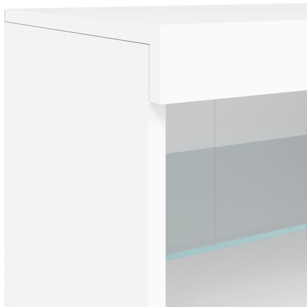 Μπουφές με Φώτα LED Λευκός 60 x 37 x 67 εκ. - Pakobazaar