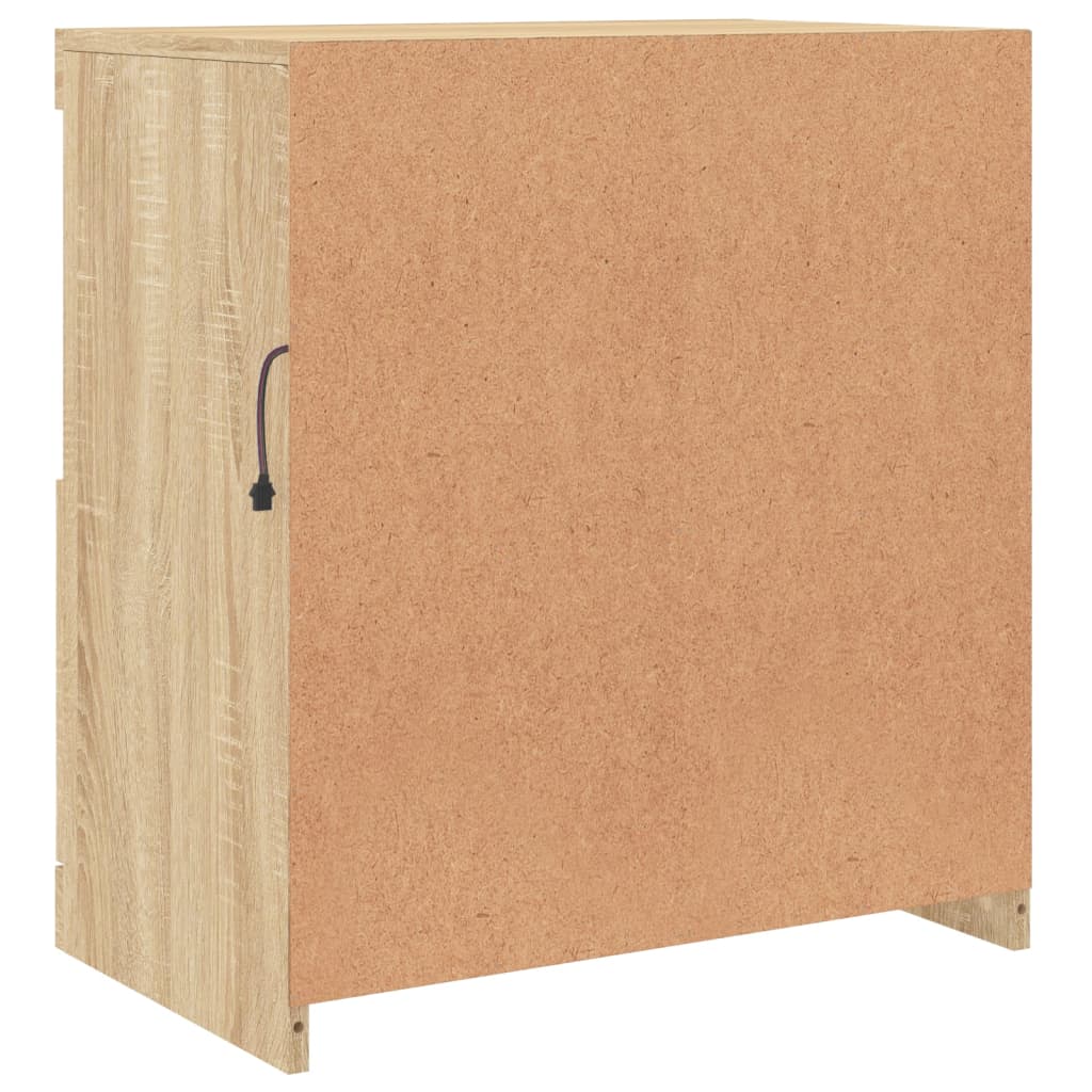 Μπουφές με LED Sonoma Δρυς 60 x 37 x 67 εκ. - Pakobazaar