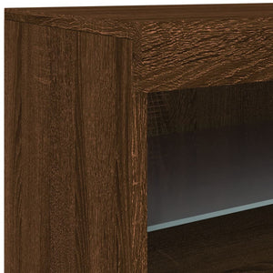 Μπουφές με LED Καφέ Δρυς 60 x 37 x 67 εκ. - Pakobazaar