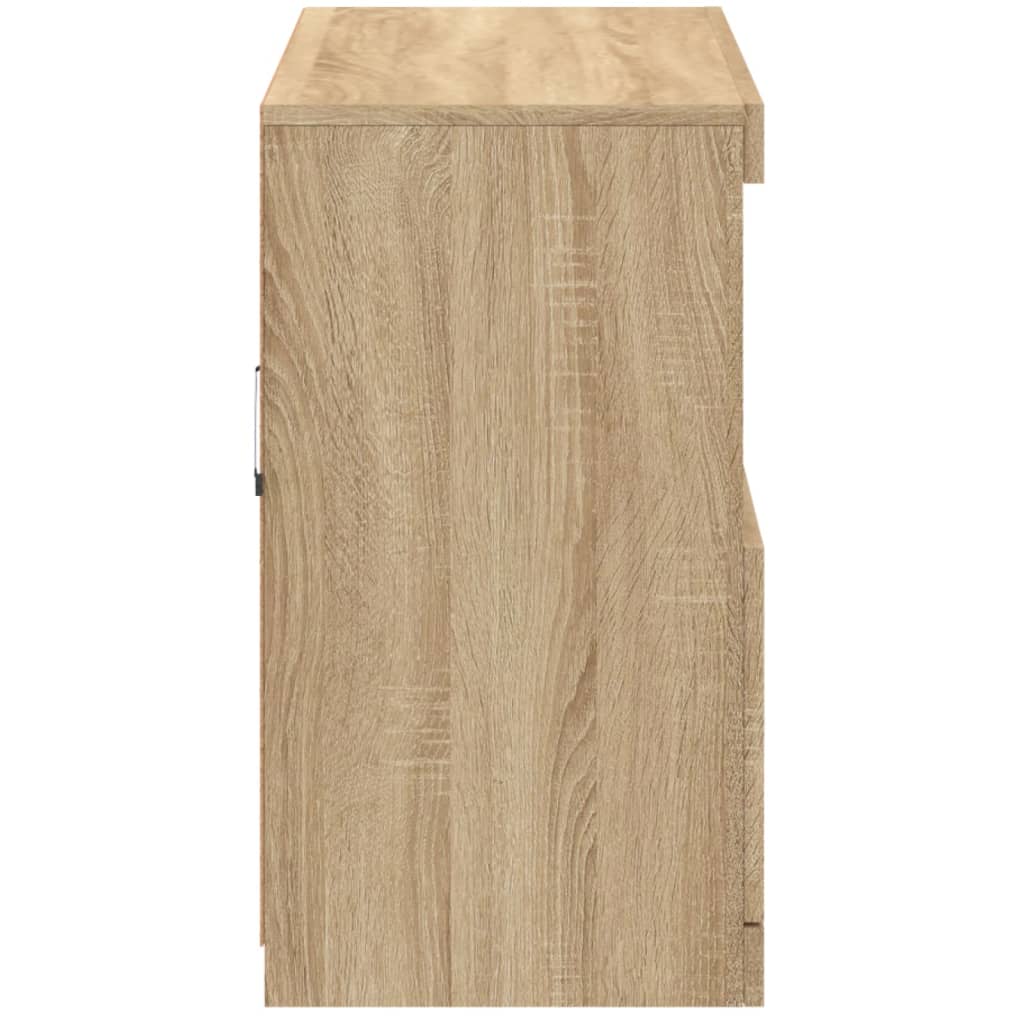 Ντουλάπι με LED Sonoma Δρυς 81 x 37 x 67 εκ. - Pakobazaar