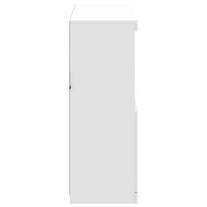 Μπουφές με Φώτα LED Λευκός 81 x 37 x 100 εκ. - Pakobazaar