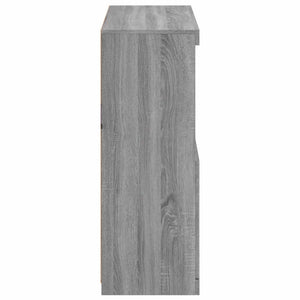 Μπουφές με LED Γκρι Sonoma 81 x 37 x 100 εκ.