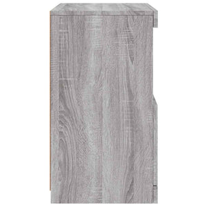 Μπουφές με LED Γκρι Sonoma 41 x 37 x 67 εκ. - Pakobazaar