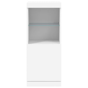 Μπουφές με Φώτα LED Λευκός 41 x 37 x 100 εκ. - Pakobazaar