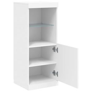 Μπουφές με Φώτα LED Λευκός 41 x 37 x 100 εκ. - Pakobazaar