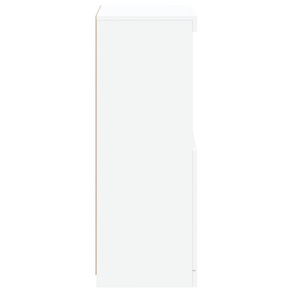 Μπουφές με Φώτα LED Λευκός 41 x 37 x 100 εκ. - Pakobazaar