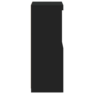 Μπουφές με Φώτα LED Μαύρος 41 x 37 x 100 εκ. - Pakobazaar