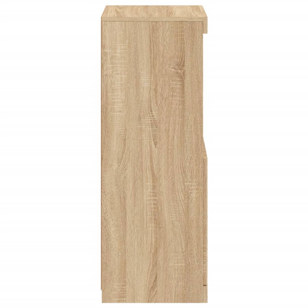 Μπουφές με Φώτα LED Sonoma Δρυς 41 x 37 x 100 εκ. - Pakobazaar