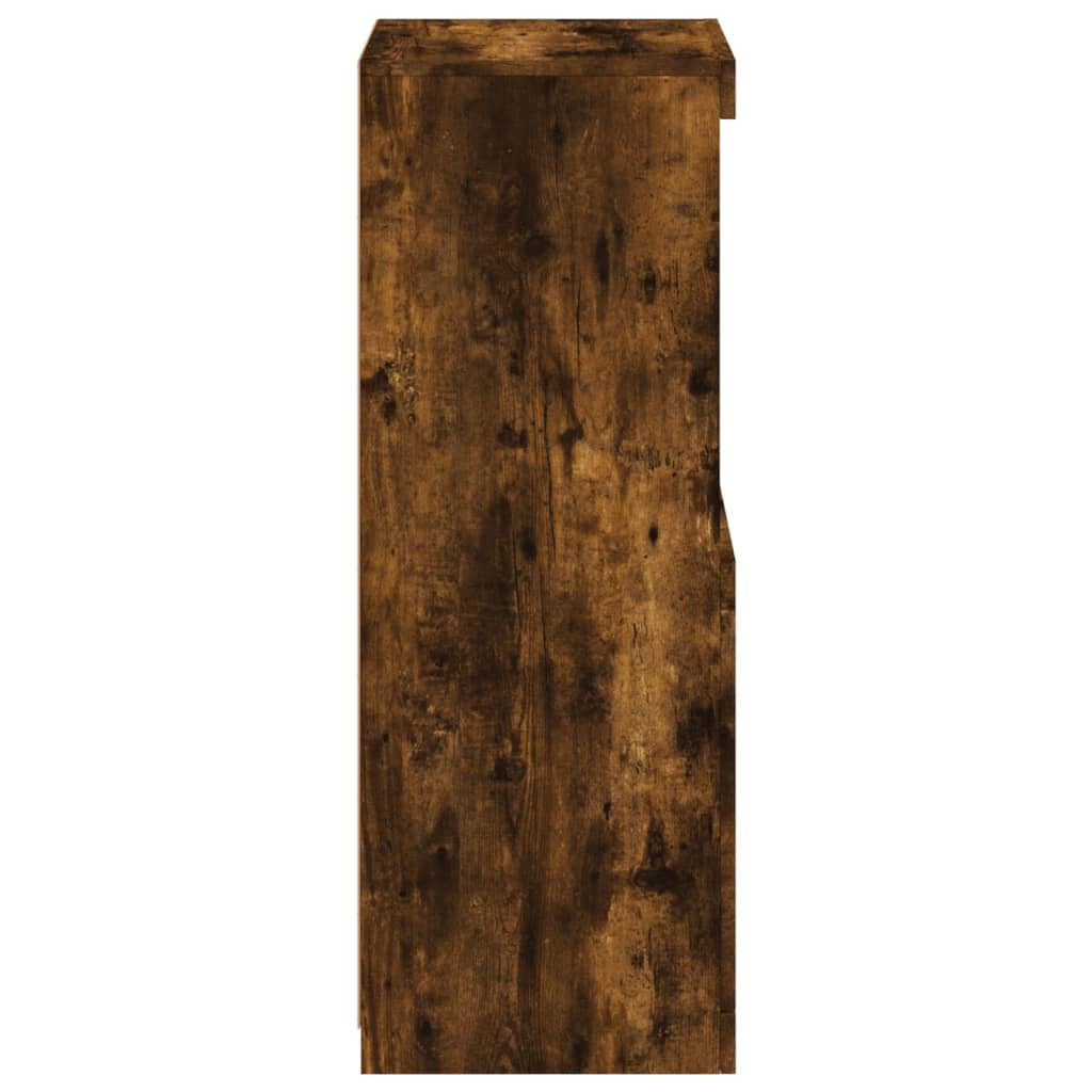 Μπουφές με Φώτα LED Καπνιστή Δρυς 41 x 37 x 100 εκ. - Pakobazaar