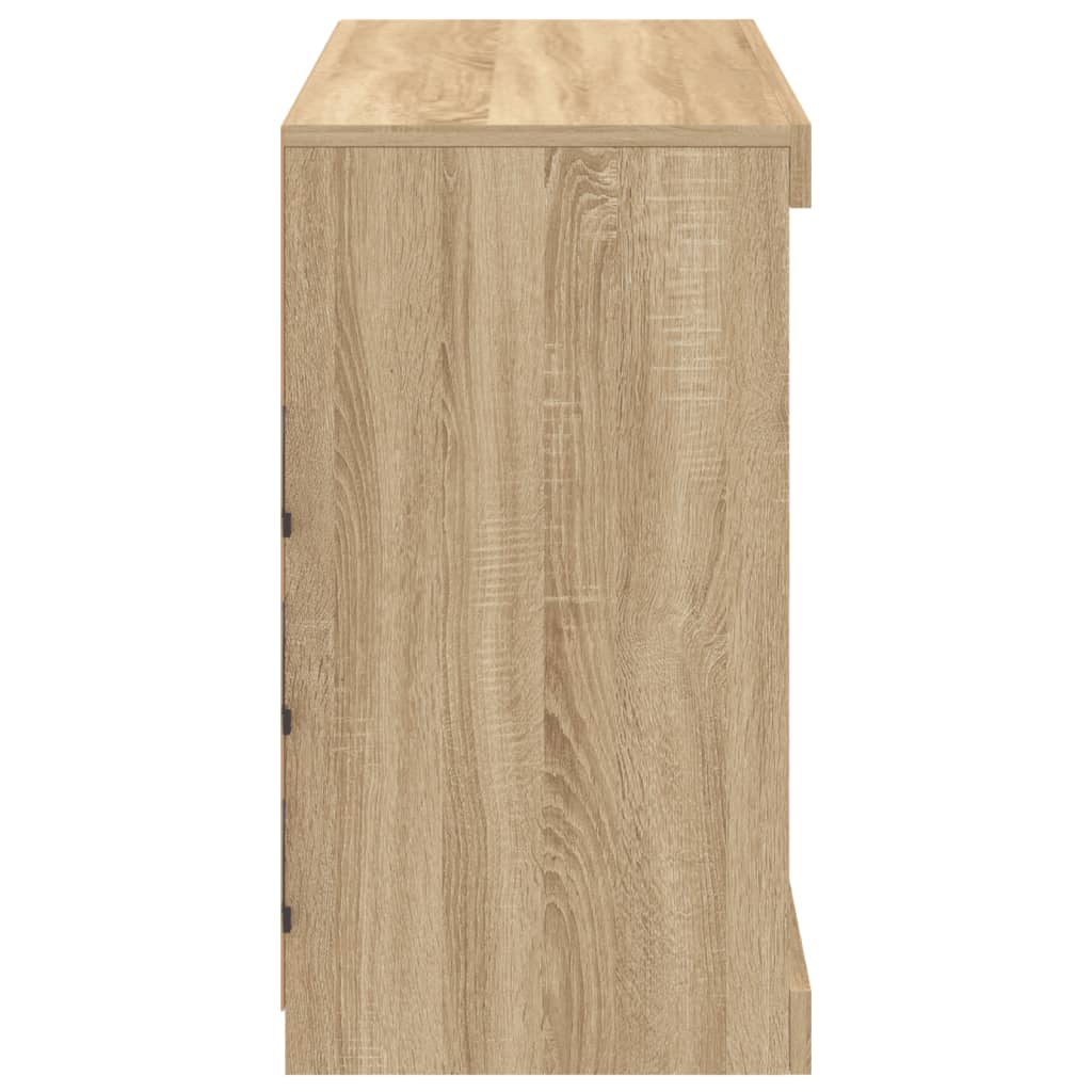 Ντουλάπι με LED Sonoma Δρυς 81 x 37 x 67 εκ.