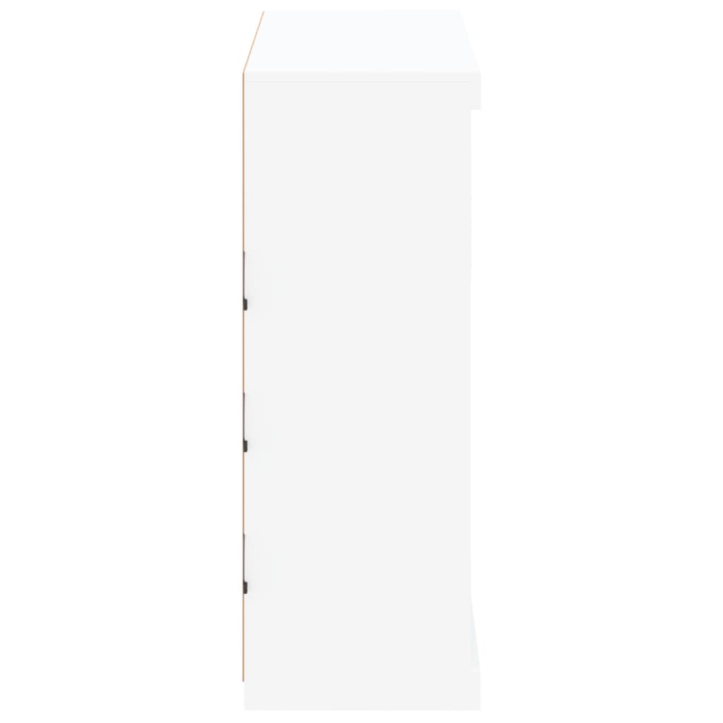 Μπουφές με Φώτα LED Λευκός 81 x 37 x 100 εκ. - Pakobazaar