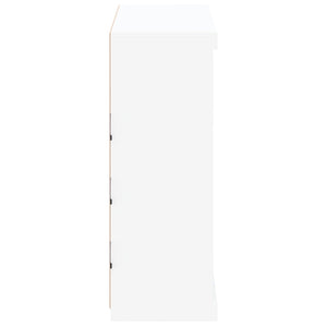 Μπουφές με Φώτα LED Λευκός 81 x 37 x 100 εκ. - Pakobazaar