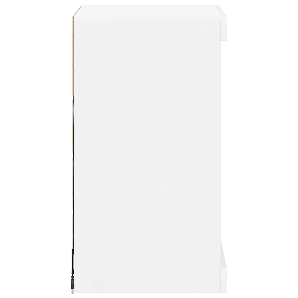 Μπουφές με Φώτα LED Λευκός 41 x 37 x 67 εκ. - Pakobazaar