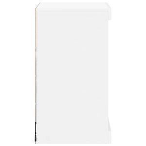 Μπουφές με Φώτα LED Λευκός 41 x 37 x 67 εκ. - Pakobazaar