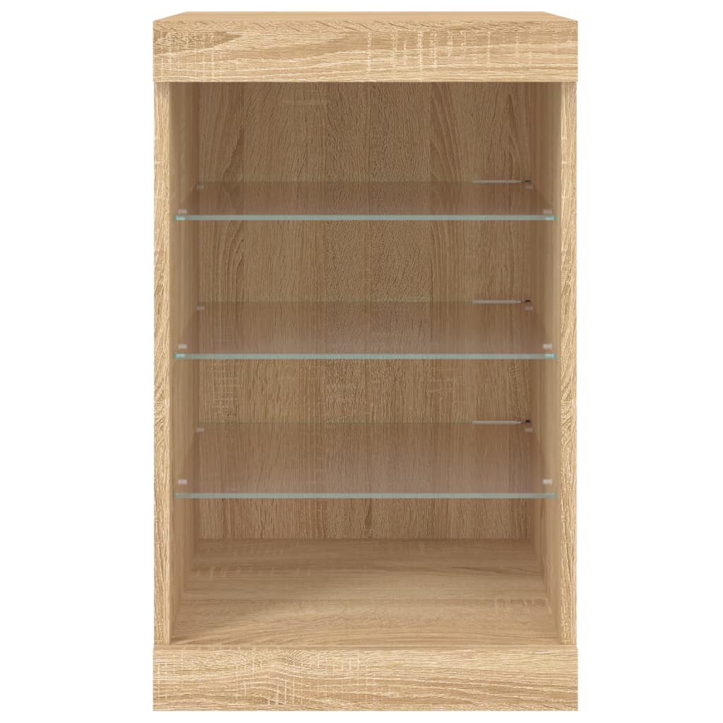 Μπουφές με LED Sonoma Δρυς 41 x 37 x 67 εκ. - Pakobazaar