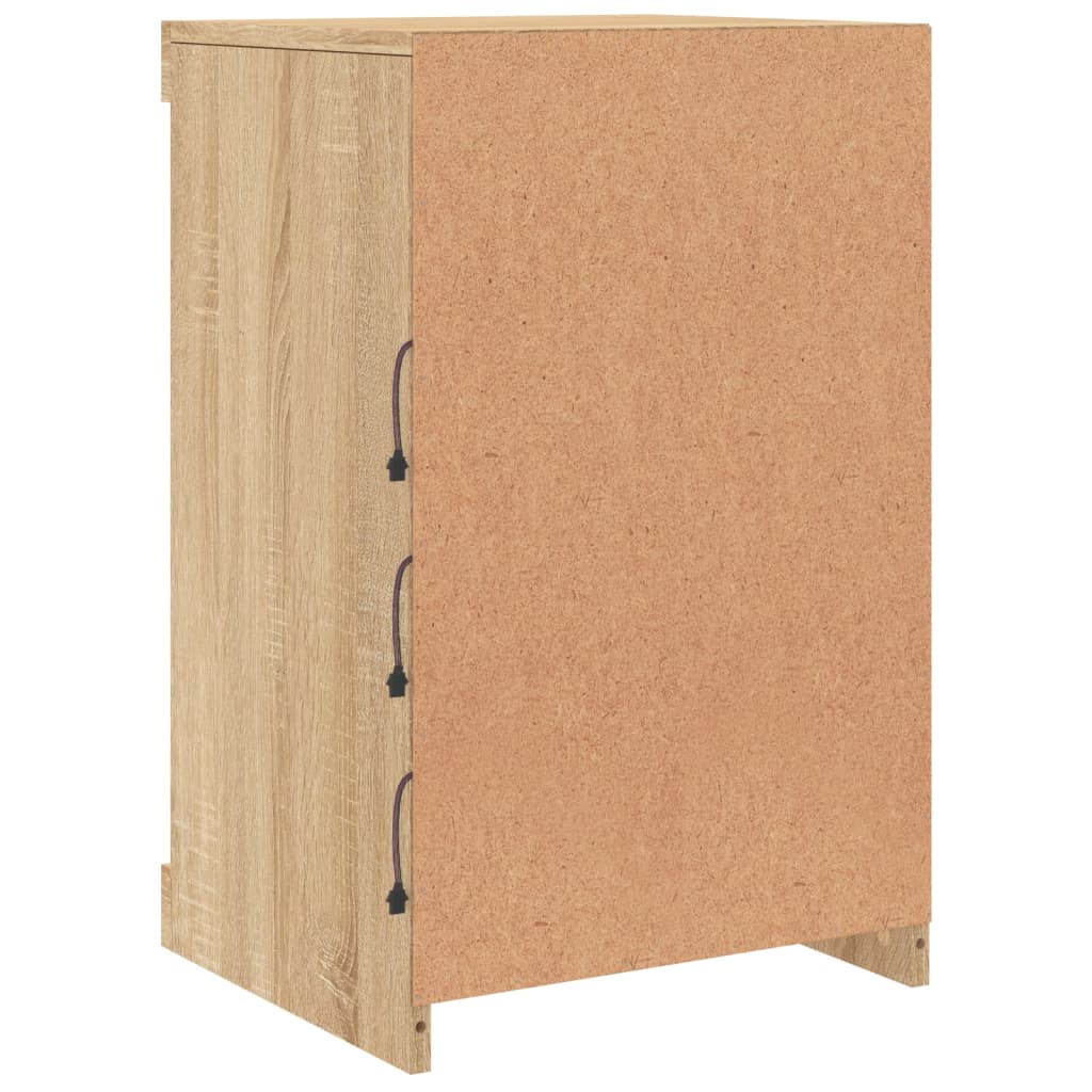 Μπουφές με LED Sonoma Δρυς 41 x 37 x 67 εκ. - Pakobazaar
