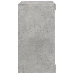 Μπουφές με LED Γκρι Σκυροδέματος 41 x 37 x 67 εκ. - Pakobazaar
