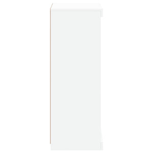 Μπουφές με Φώτα LED Λευκός 41 x 37 x 100 εκ. - Pakobazaar