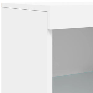 Μπουφές με Φώτα LED Λευκός 41 x 37 x 100 εκ. - Pakobazaar