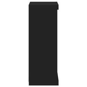 Μπουφές με Φώτα LED Μαύρος 41 x 37 x 100 εκ.