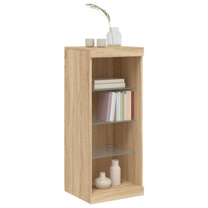 Μπουφές με Φώτα LED Sonoma Δρυς 41 x 37 x 100 εκ. - Pakobazaar