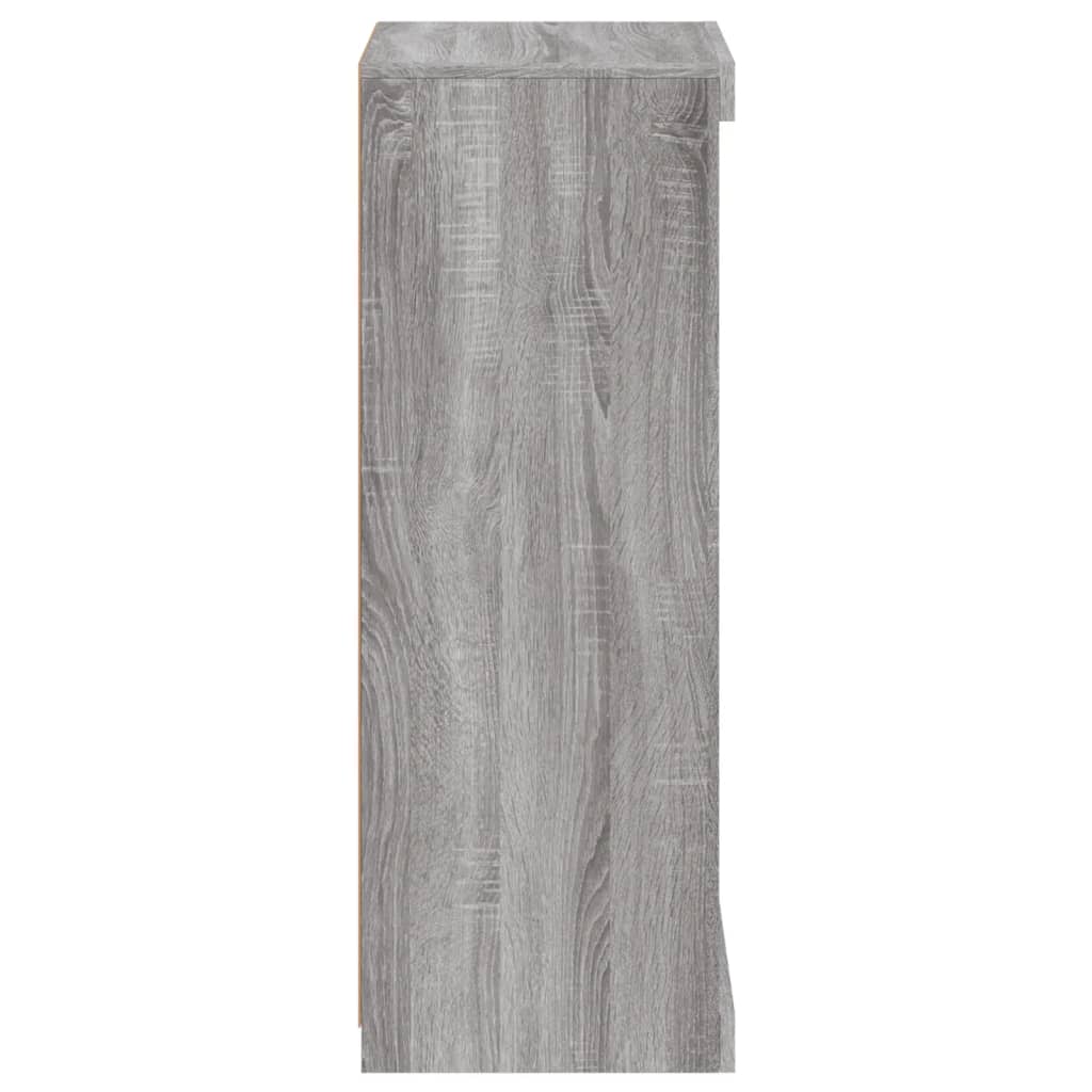 Μπουφές με LED Γκρι Sonoma 41 x 37 x 100 εκ. - Pakobazaar