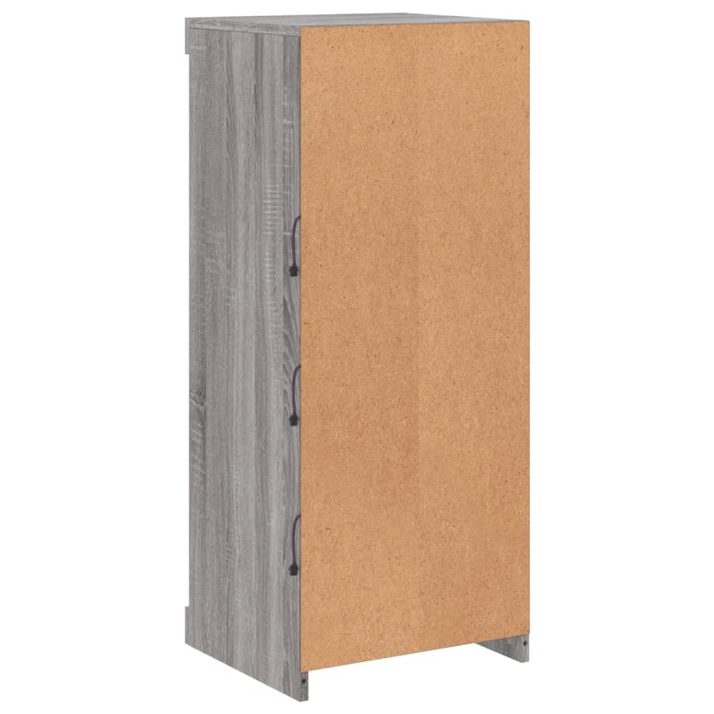 Μπουφές με LED Γκρι Sonoma 41 x 37 x 100 εκ. - Pakobazaar