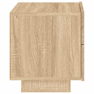 Κομοδίνο με Φώτα LED Sonoma Δρυς 70 x 36 x 40,5 εκ. - Pakobazaar