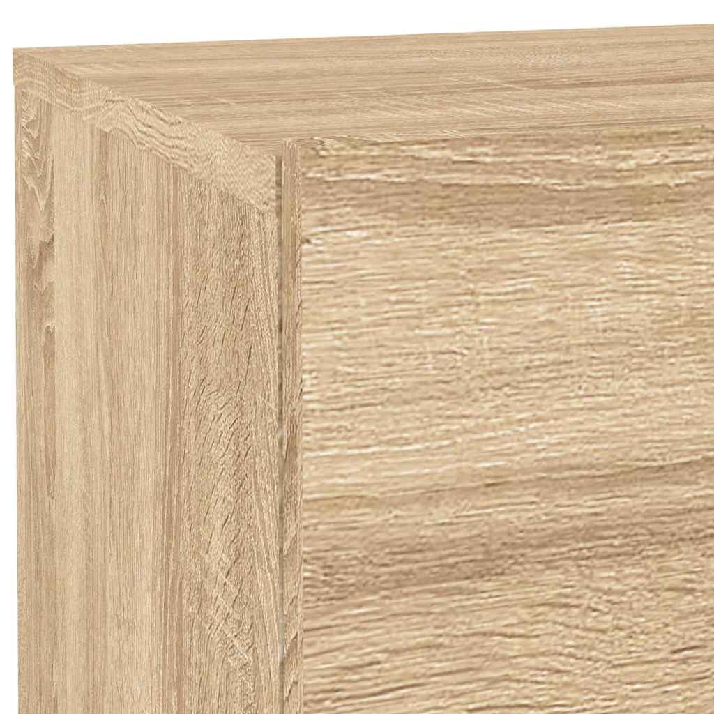 Κομοδίνο με Φώτα LED Sonoma Δρυς 70 x 36 x 40,5 εκ. - Pakobazaar