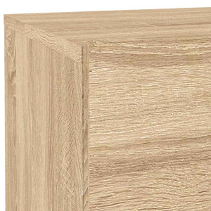 Κομοδίνο με Φώτα LED Sonoma Δρυς 70 x 36 x 40,5 εκ. - Pakobazaar