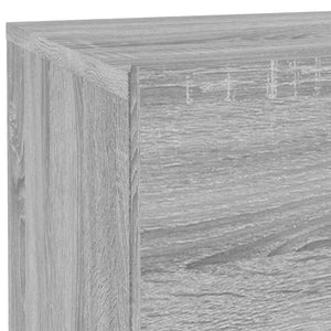 Κομοδίνο με Φώτα LED Γκρι Sonoma 70 x 36 x 40,5 εκ. - Pakobazaar