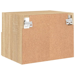 Έπιπλο Τοίχου Τηλεόρασης Sonoma Δρυς 40x30x30 εκ. Επεξ. Ξύλο